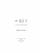 book The Key: A True Encounter  