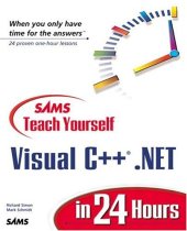 book Sams Teach Yourself Visual C++.NET in 24 Hours  