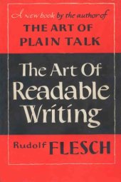 book The Art of Readable Writing  