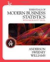 book Essentials of Modern Business Statistics with Microsoft Excel