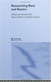 book Researching race and racism  