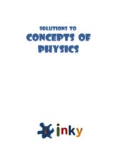 book Solutions to H.C Verma's Concepts of Physics  