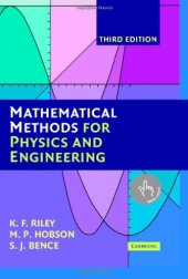 book Mathematical Methods for Physics and Engineering: A Comprehensive Guide, 3rd Edition  