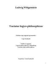 book Tractatus logico-philosophicus  