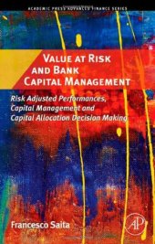 book Value at risk and bank capital management  