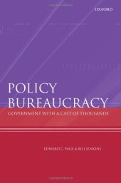 book Policy Bureaucracy: Government with a Cast of Thousands  