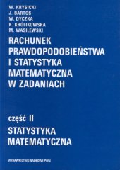 book Rachunek prawdopodobienstwa i statystyka matematyczna w zadaniach cz2  