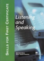 book Skills for First Certificate : Listening and Speaking - Student's Book  