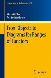 book From Objects to Diagrams for Ranges of Functors