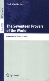 book The Seventeen Provers of the World: Foreword by Dana S. Scott