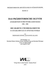 book Das prähistorische Olynth: Ausgrabungen in der Toumba Agios Mamas 1994-1996, Volume 3  