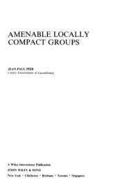 book Amenable locally compact groups  