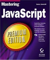 book Mastering JavaScript  