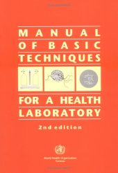 book Manual of Basic Techniques for a Health Laboratory  