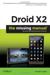 book Droid X2: The Missing Manual  