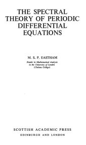 book The Spectral Theory of Periodic Differential Equations  