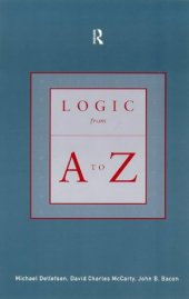 book Logic from A to Z: REP Glossary of Logical and Mathematical Terms (Routledge A-Z)  