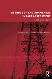 book Methods of Environmental Impact Assessment (Natural and Built Environment Series)  