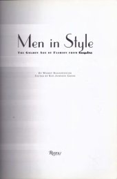 book Men in style: the golden age of fashion from Esquire  