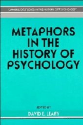 book Metaphors in the History of Psychology