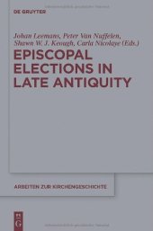 book Episcopal Elections in Late Antiquity  