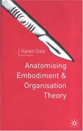 book Anatomising Embodiment and Organization Theory  