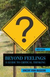 book Beyond Feelings: A Guide to Critical Thinking