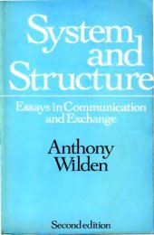 book System and structure: Essays in Communication and Exchange 2nd Second Edition  