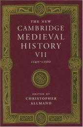 book The New Cambridge Medieval History: Volume 7, c.1415-c.1500  