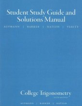 book Instructor’s Solutions Manual of College Algebra And Trigonometry  