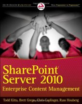 book SharePoint Server 2010 Enterprise Content Management  