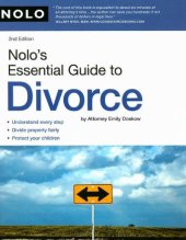 book Nolo's Essential Guide to Divorce  