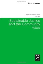 book Sustainable Justice and the Community  