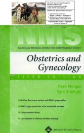 book Obstetrics and gynecology, Volume 1  