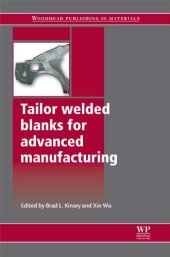 book Tailor Welded Blanks for Advanced Manufacturing  