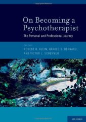 book On Becoming a Psychotherapist: The Personal and Professional Journey  