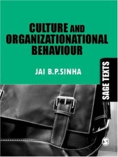 book Culture and Organizationational Behaviour (Sage Texts)  