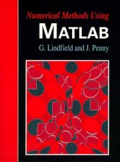 book Numerical Methods Using Matlab (Ellis Horwood Series in Mathematics & Its Applications)  