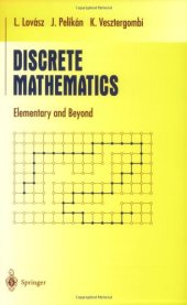 book Discrete Mathematics: Elementary and Beyond  