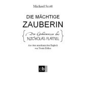 book Die Geheimnisse des Nicholas Flamel - Die mächtige Zauberin  