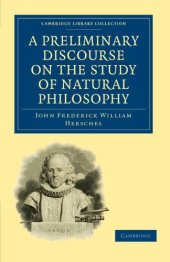 book A Preliminary Discourse on the Study of Natural Philosophy