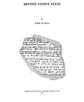 book Hittite Votive Texts  