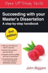 book Succeeding with Your Master's Dissertation: A Step-By-Step Handbook  