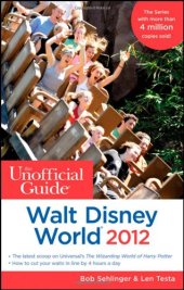 book The Unofficial Guide Walt Disney World 2012  