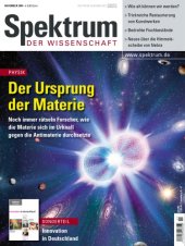 book Spektrum der Wissenschaft November 2004  issue 11