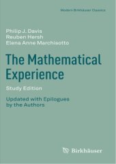 book The Mathematical Experience, Study Edition (Modern Birkhäuser Classics)  