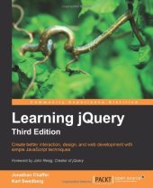 book Learning jQuery, Third Edition  