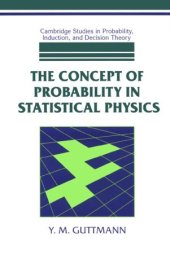 book The concept of probability in statistical physics