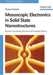 book Mesoscopic Electronics in Solid State Nanostructures