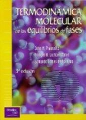 book Termodinamica molecular de los equilibrios de fase